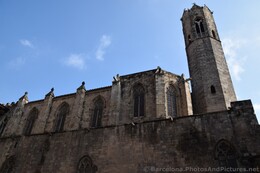 Saló del Tinell Tower of Palau Reial Major Barcelona.jpg