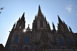 Sun Behind Barcelona Cathedral.jpg