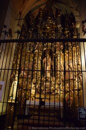 Saint Francis Xavier Shrine within Barcelona Cathedral.jpg