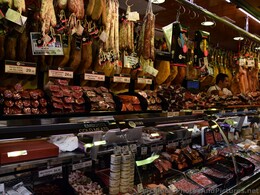 Boutique Sausages and Cured Ham for Sale @ La Boqueria.jpg