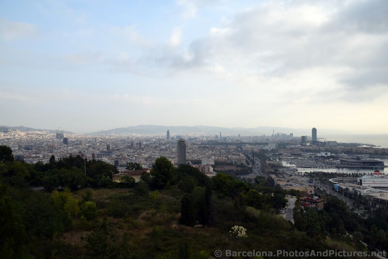 Western Barcelona Skyline photo seen from Montjuic hill.jpg