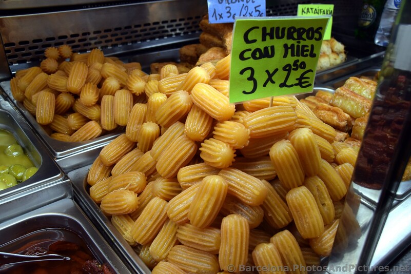 Churros with Honey @ Boqueria Barcelona.jpg