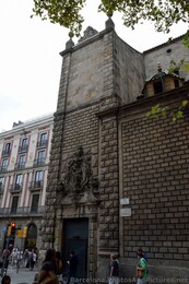 Rambla dels Estudis La Rambla Barcelona Medieval City Walls.jpg